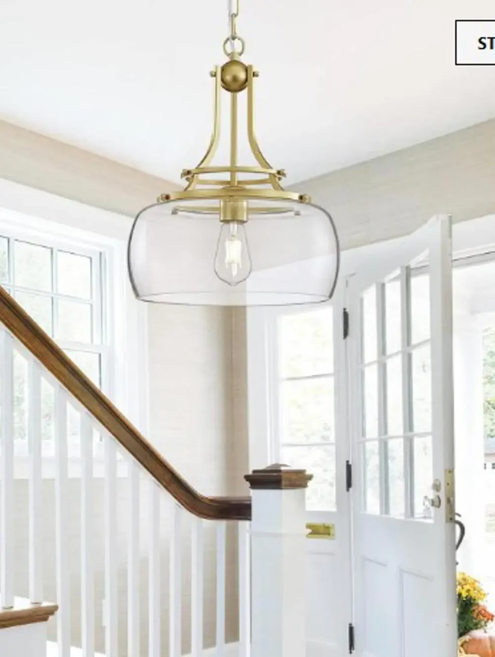 LED GOLD CEILING LIGHT FIXTURE